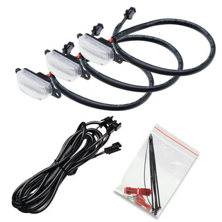 ORACLE Lighting Pre-Runner LED Grill Light Kit (FRONT): Jeep Wrangler (18-22) / Gladiator (20-22)