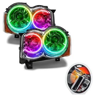 Oracle Lighting ColorSHIFT SMD Headlight: Jeep Grand Cherokee 2008-2010