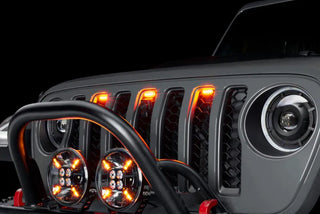 ORACLE Lighting Pre-Runner LED Grill Light Kit (FRONT): Jeep Wrangler (18-22) / Gladiator (20-22)