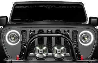 ORACLE Lighting Universal Pre-Runner LED Grill Light Kit: Jeep Wrangler / Gladiator (18-22) - Amber