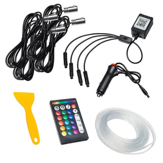 ORACLE Lighting ColorSHIFT Fiber Optic LED Interior Kit: Jeep Wrangler JL / Gladiator JT (18-23)
