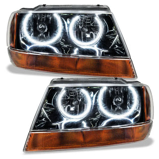Oracle Lighting Black SMD Headlight: Jeep Grand Cherokee 1999-2004