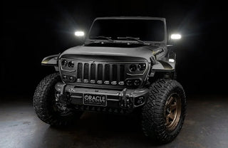 Oracle Lighting LED Off-Road Side Mirrors: Jeep Wrangler (18-24) / Gladiator (20-24)