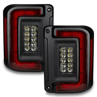 Oracle Lighting Flush Mount LED Tail Lights: Jeep Wrangler (07-18) / JK (18)