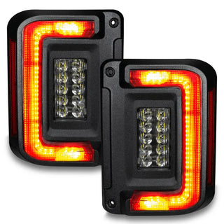 Oracle Lighting Flush Mount LED Tail Lights: Jeep Wrangler (07-18) / JK (18)