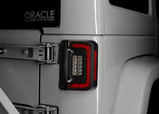 Oracle Lighting Flush Mount LED Tail Lights: Jeep Wrangler (07-18) / JK (18)