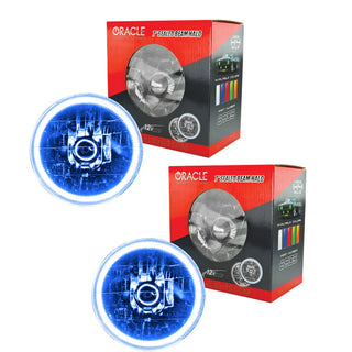 Oracle Lighting Pre-Assembled LED Halo Headlights: Jeep Wrangler 1997-2006 (7081-002)