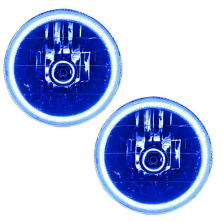Oracle Lighting Pre-Assembled LED Halo Headlights: Jeep Wrangler 1997-2006 (7081-002)