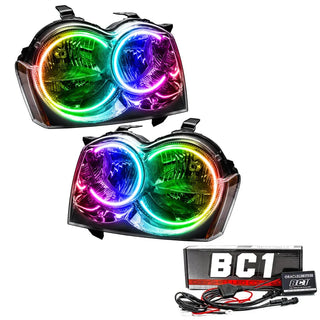 Oracle ColorSHIFT SMD Headlight: Jeep Grand Cherokee 2005-2007 w/ BC1 Controller
