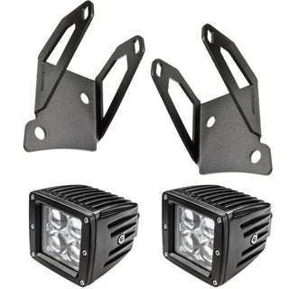 Oracle Lighting Single Mounting Pillar Brackets and Lights: Jeep Wrangler 2007-2021
