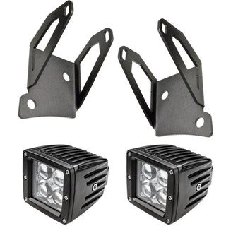 Oracle Lighting Single Mounting Pillar Brackets and Lights: Jeep Wrangler 2007-2021