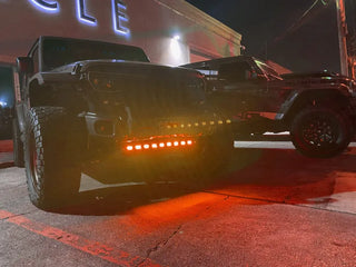 ORACLE Lighting Skid Plate w/ Integrated LED Emitters: Jeep Gladiator (20-24) / Wrangler (18-24)