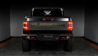 Oracle Lighting Flush Mount LED Tail Lights: Jeep Gladiator 2020-2024 w/ Tinted Lens