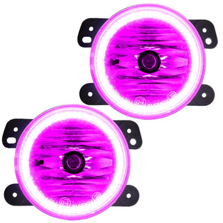 Oracle Lighting Pre-Assembled LED Halo Pink Fog Lights: Jeep Wrangler 2007-2009