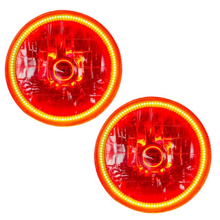 Oracle Lighting Pre-Assembled LED Halo Headlights: Jeep Wrangler 1997-2006 (7081-005)