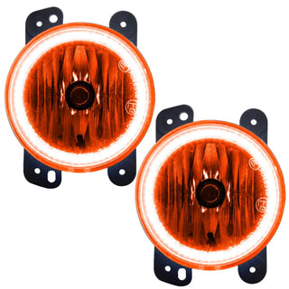 Oracle Lighting Pre-Assembled LED Halo Amber Fog Lights: Jeep Wrangler 2010-2015