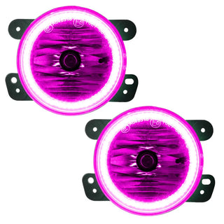Oracle Lighting Pre-Assembled LED Halo Fog Lights: Jeep Grand Cherokee 2011-2013 w/ Pink