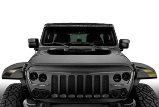 ORACLE Lighting Integrated Windshield LED Light Bar System: Jeep Wrangler / Gladiator (18-24)