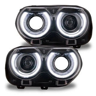 Oracle Lighting RGB+W Headlight DRL Upgrade Kit: Dodge Challenger 2021
