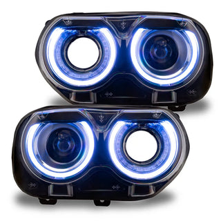 Oracle Lighting RGB+W Headlight DRL Upgrade Kit: Dodge Challenger 2021