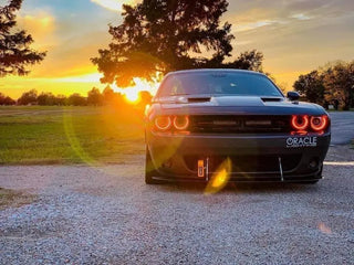 Oracle Lighting RGB+W Headlight DRL Upgrade Kit: Dodge Challenger 2021