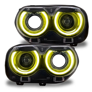 Oracle Lighting RGB+W Headlight DRL Upgrade Kit: Dodge Challenger (15-21)
