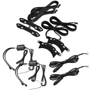 Oracle RGB+W Headlight DRL Upgrade Kit: Dodge Challenger (15-21) w/ ColorSHIFT+W