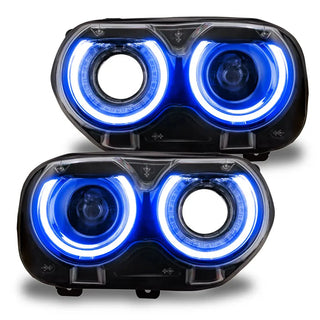 Oracle RGB+W Headlight DRL Upgrade Kit: Dodge Challenger (15-21) w/ ColorSHIFT+W