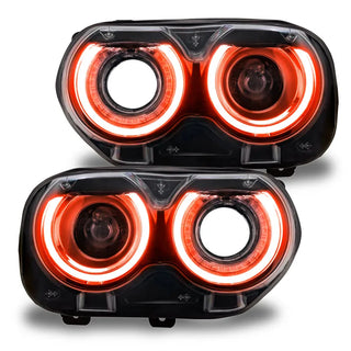 Oracle RGB+W Headlight DRL Upgrade Kit: Dodge Challenger (15-21) w/ ColorSHIFT+W
