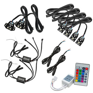 Oracle Lighting RGB+W DRL Headlight Kit: Dodge Charger 15-21 w/ Simple Controller