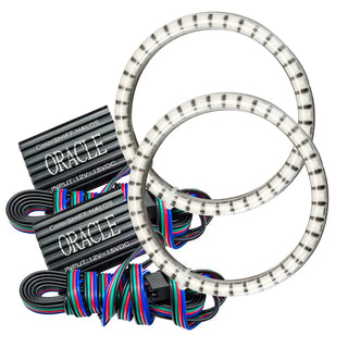 Oracle Lighting Waterproof LED Fog Light Halo Kit: Dodge Challenger (15-23)