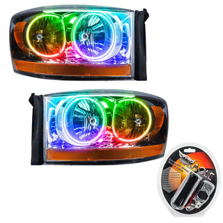 Oracle ColorSHIFT Dodge Ram SMD Headlight: Dodge Ram 1500 / Ram 2500 / Ram 3500 2006