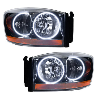Oracle Black SMD Headlight: Dodge Ram 1500 / Ram 2500 / Ram 3500 2006
