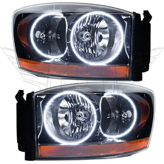 Oracle Lighting Black ColorSHIFT SMD Headlight: Dodge Ram 1500 2006 w/ BC1 Controller