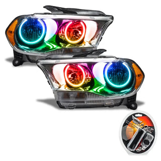 Oracle Lighting Chrome SMD Halogen Headlight: Dodge Durango 2011-2013