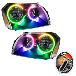 Oracle Black ColorSHIFT SMD Headlight: Dodge Magnum 2005-2007