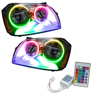 Oracle Lighting Chrome ColorSHIFT SMD Headlight w/ Simple Controller: Dodge Magnum 2005-2007