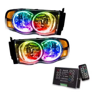 ORACLE Lighting ColorSHIFT SMD Headlight w/ 2.0 Controller: Fits Dodge Ram (02-05)