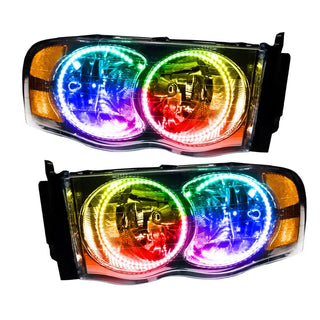 ORACLE Lighting ColorSHIFT SMD Headlight (F&R): Dodge Ram 1500 (02-05) / 2500 / 3500 (03-05)