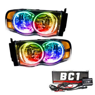 Oracle Lighting ColorSHIFT SMD Headlight w/ BC1 Controller: Dodge Ram 1500 2002-2005