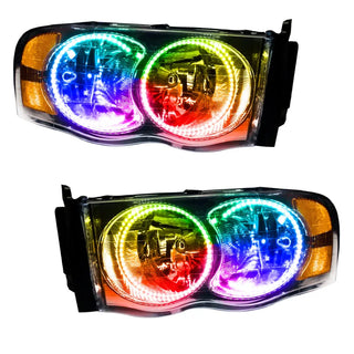 Oracle Lighting ColorSHIFT SMD Headlight w/ BC1 Controller: Dodge Ram 1500 2002-2005