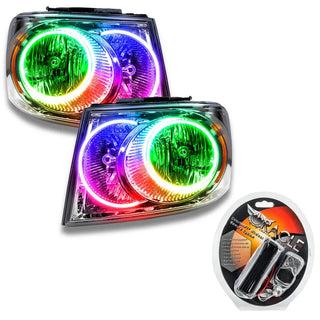 Oracle Chrome ColorSHIFT SMD Headlight: Dodge Durango 2007-2009