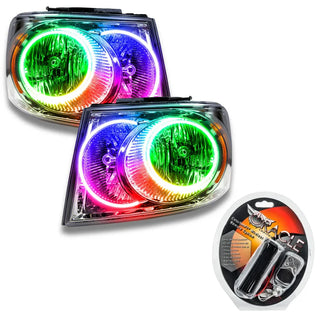 Oracle Chrome ColorSHIFT SMD Headlight: Dodge Durango 2007-2009