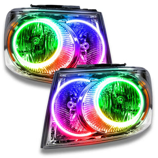 Oracle Lighting Chrome ColorSHIFT SMD Headlight w/ 2.0 Controller: Dodge Durango 2007-2009