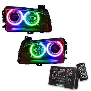 Oracle Lighting ColorSHIFT SMD Headlight w/ 2.0 Controller: Dodge Charger 2008-2010