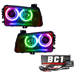 Oracle Lighting ColorSHIFT SMD Headlight w/ BC1 Controller: Dodge Charger 2008-2010