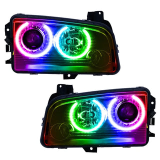 Oracle Lighting ColorSHIFT SMD Headlight w/ BC1 Controller: Dodge Charger 2008-2010