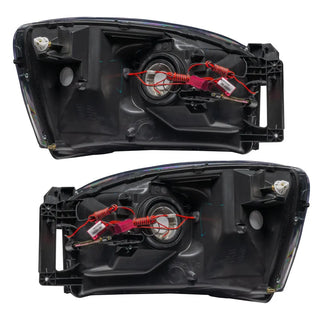 Oracle Lighting Black SMD Headlight: Dodge Ram 1500 2007-2008 w/ BC1 Controller