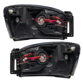 Oracle Lighting Black SMD Headlight: Dodge Ram 1500 2007-2008 w/ BC1 Controller