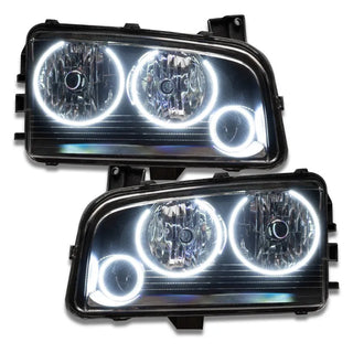 Oracle Lighting Triple Halo White SMD Headlight: Dodge Charger 2006-2010